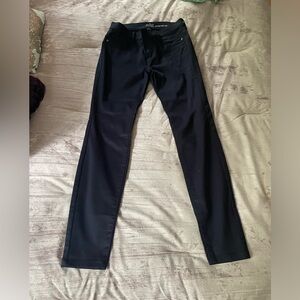 New York & Company Soho Jeans Crosby Slim Leg Pants Navy Blue Sz 2 Inseam 29.5”